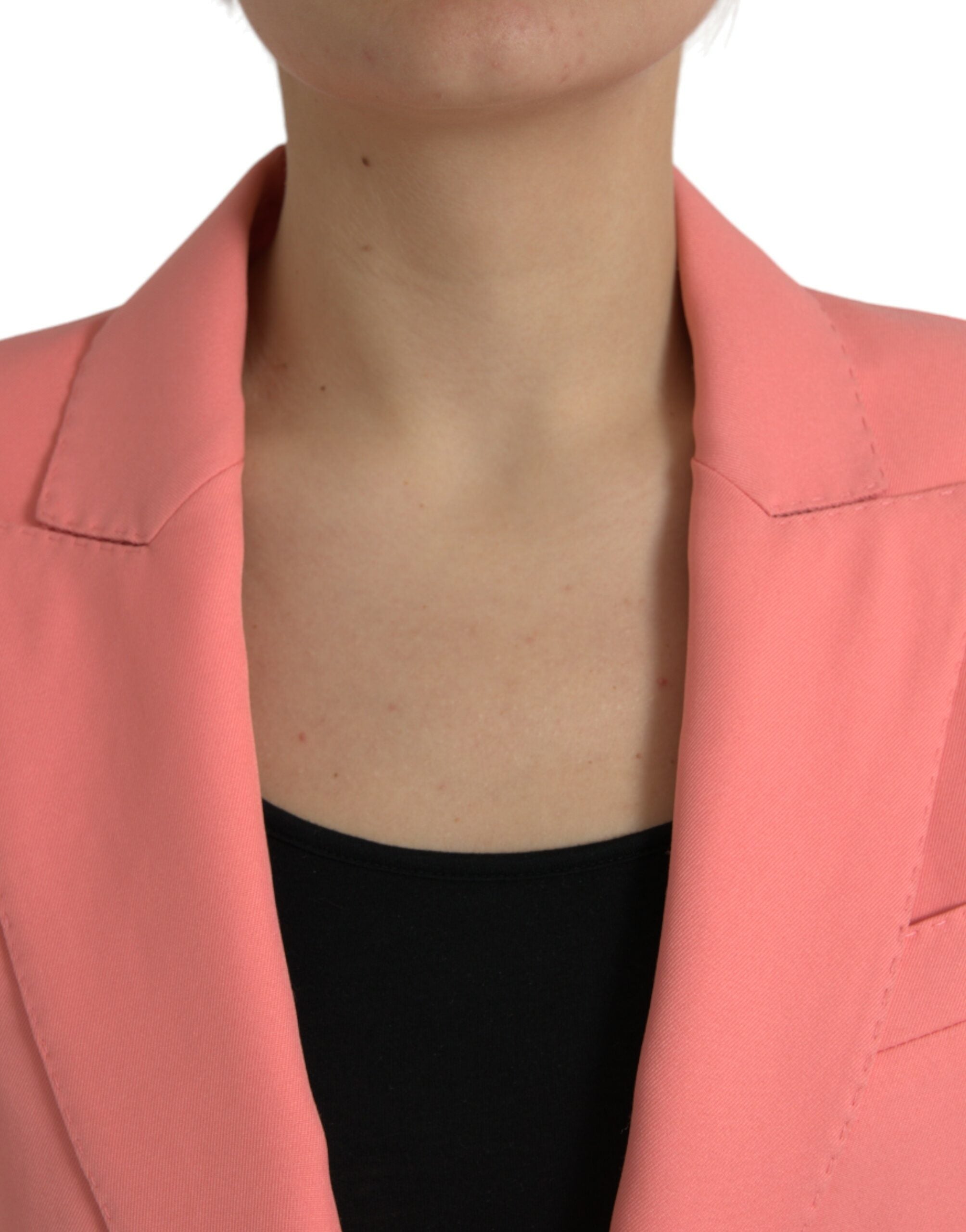 Dolce & Gabbana 57% Polyester blazer in pink — view 4