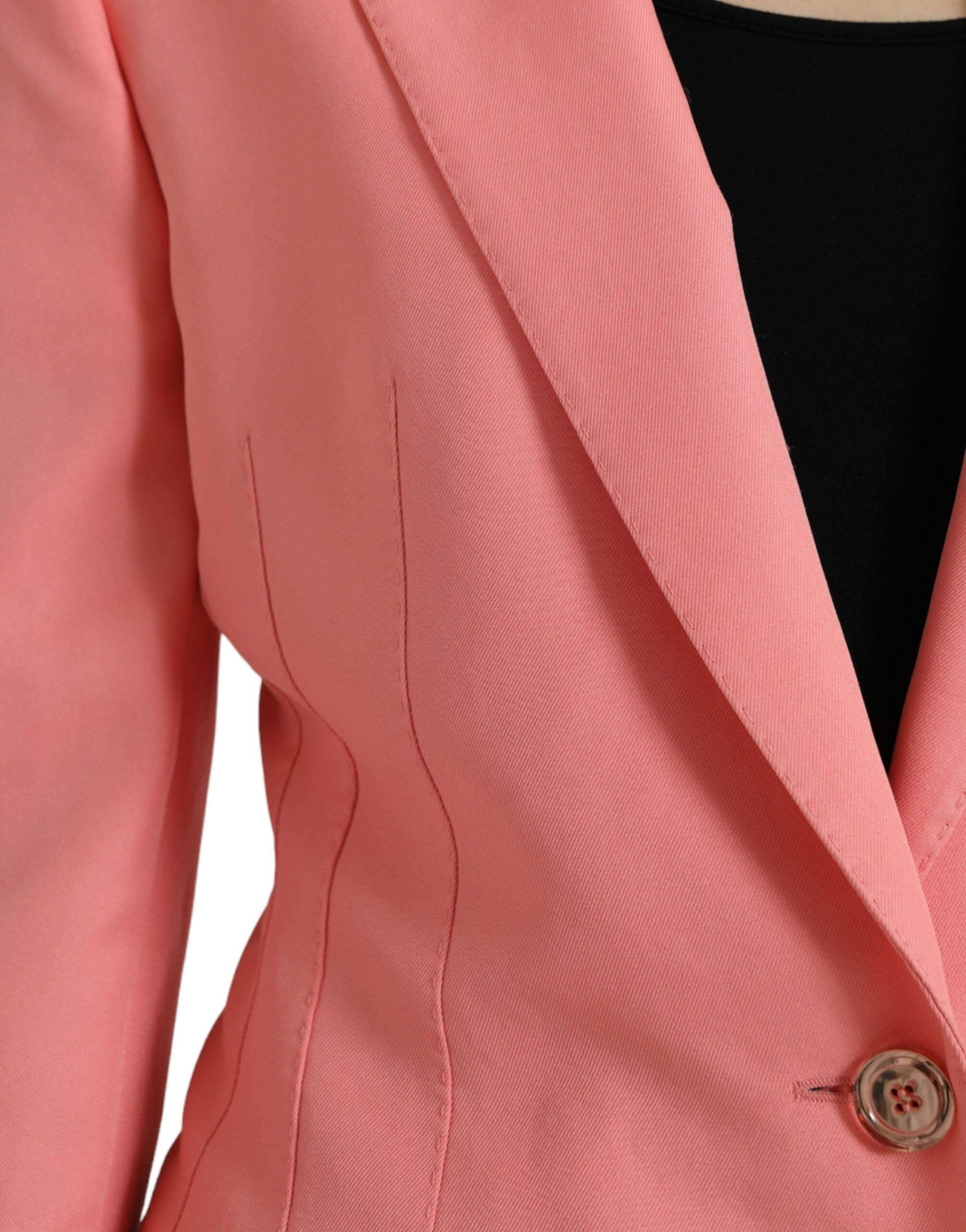Dolce & Gabbana 57% Polyester blazer in pink — view 5