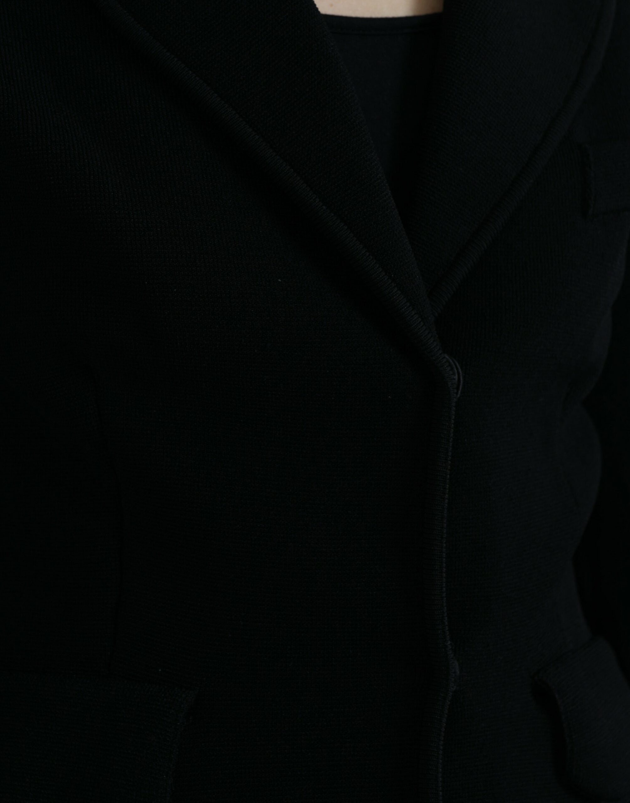 Dolce & Gabbana 72% Viscose blazer in black — view 5
