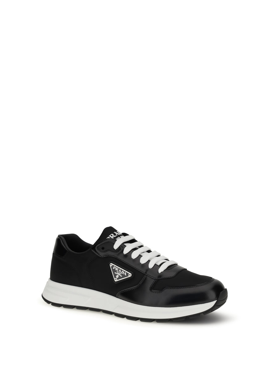 Sneakers Prax 01 Black Upper: Recycled Polyamide Lace-up Shoes
