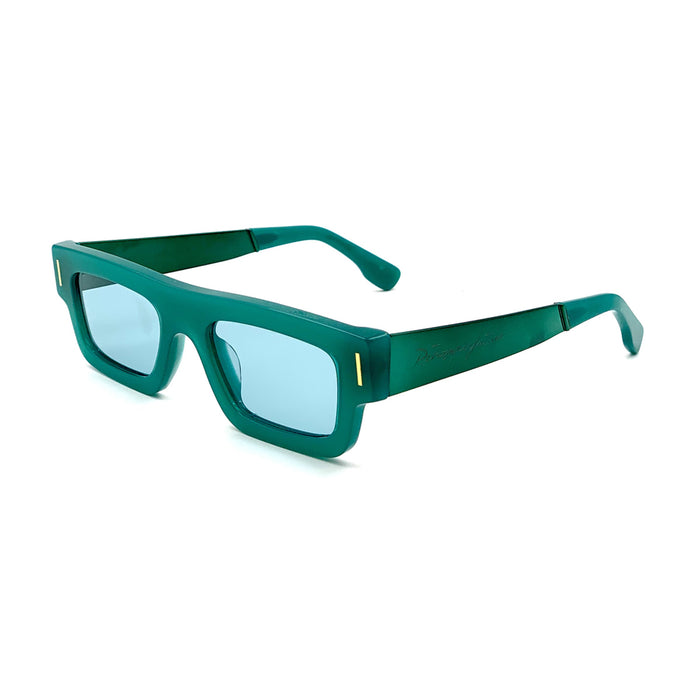COLPO FRANCIS GREEN Verde Celluloid Occhiali Sole