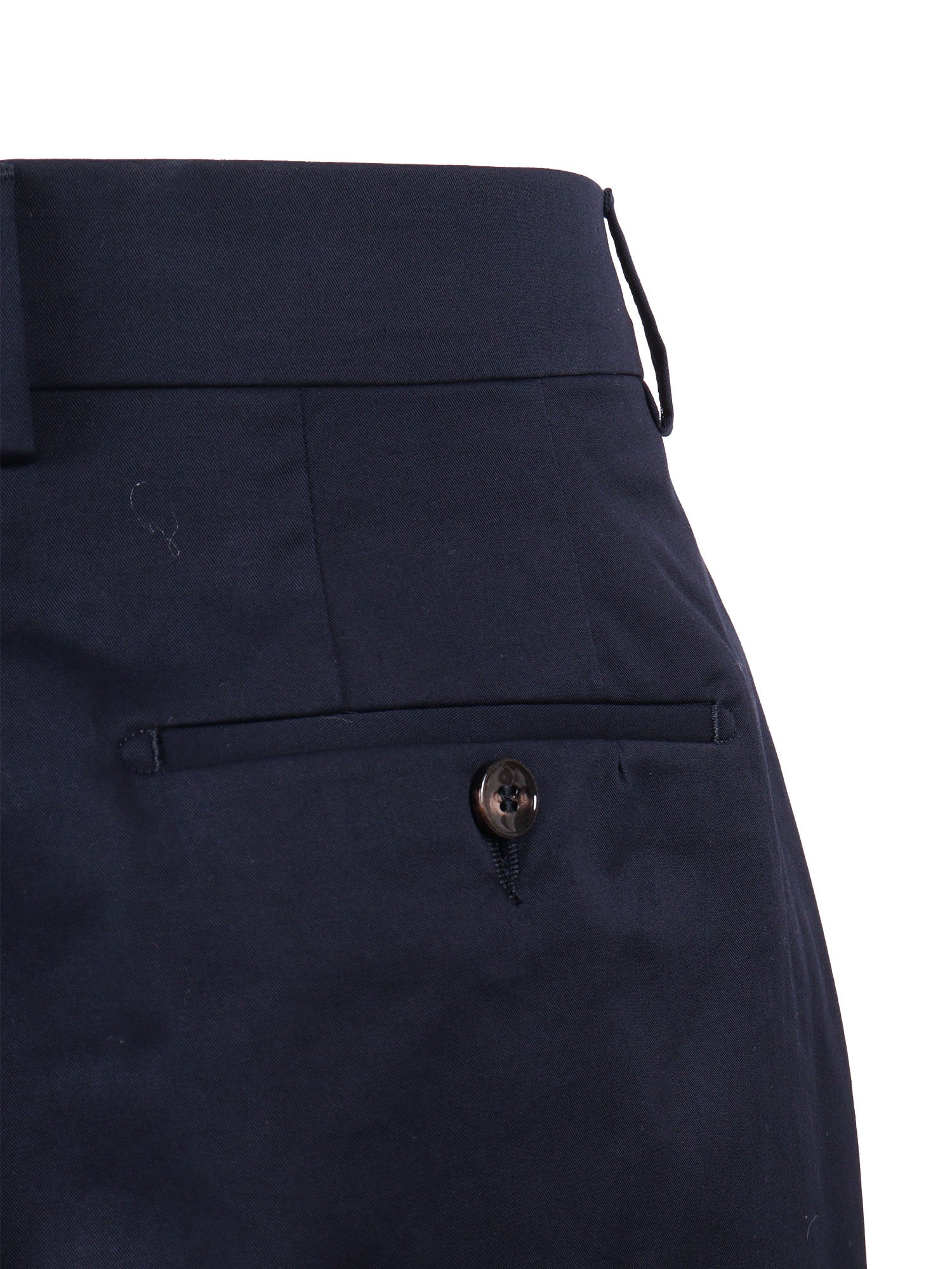 Yretro Long Pants Blue Cotton