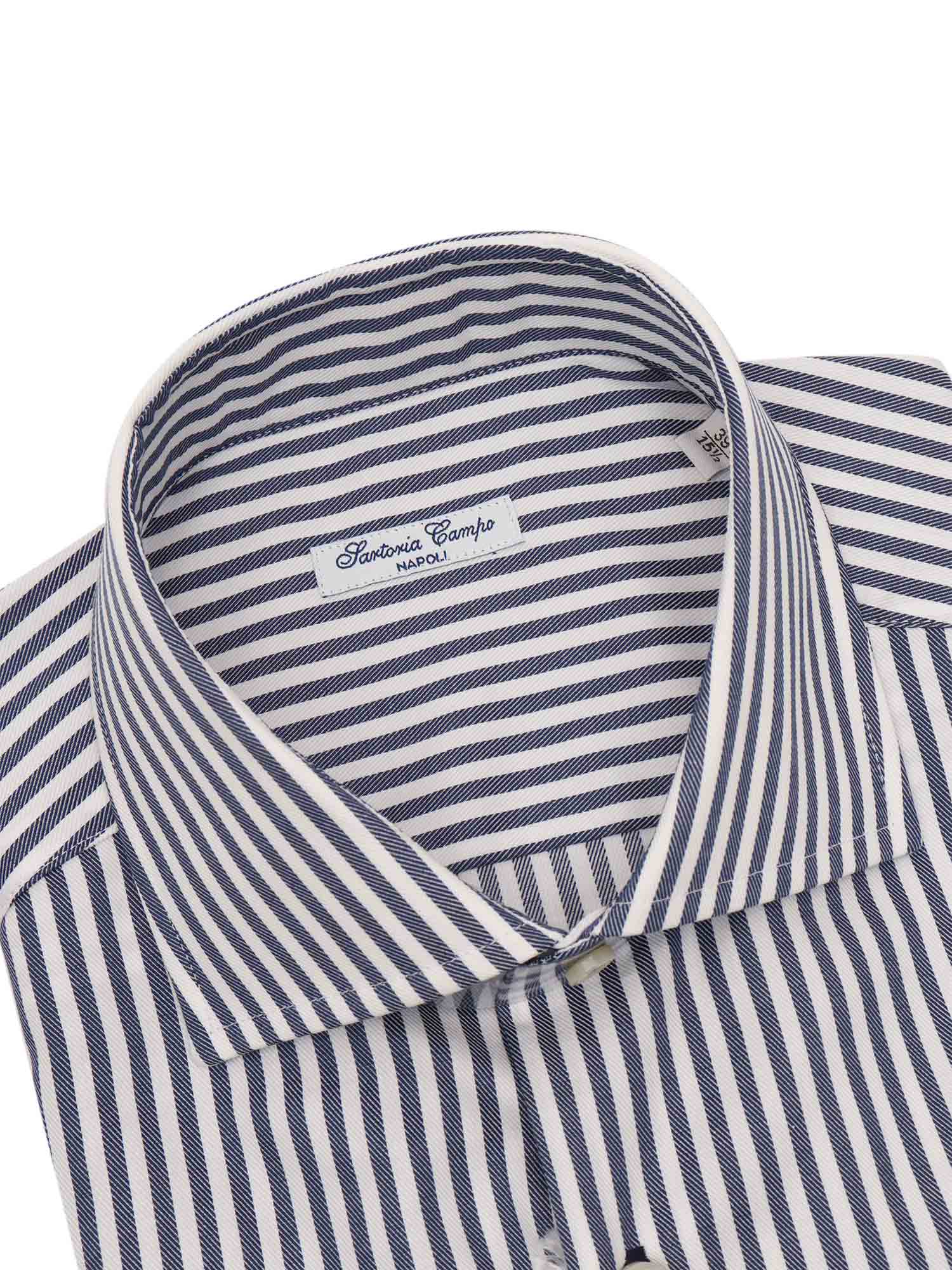Mens Shirt Blue Cotton