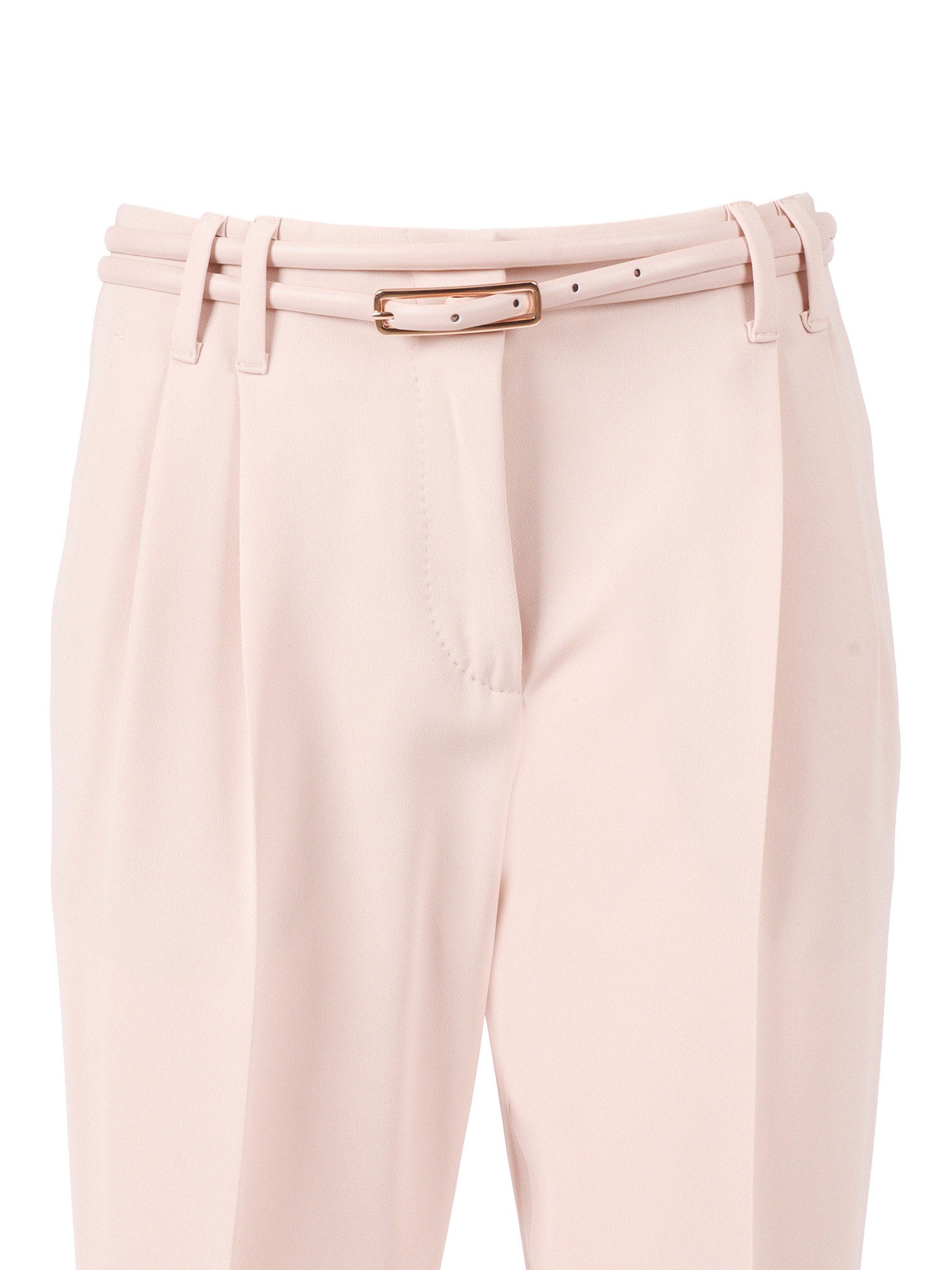 Trousers Pink Triacetate Polyester