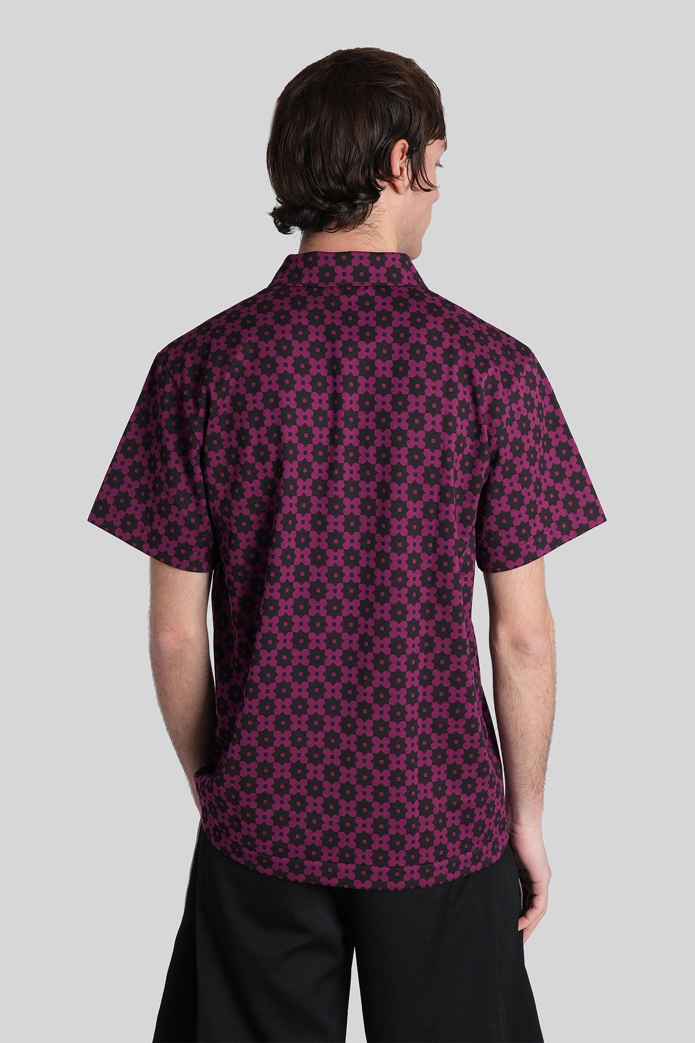 Polo Viola Cotton Abbigliamento