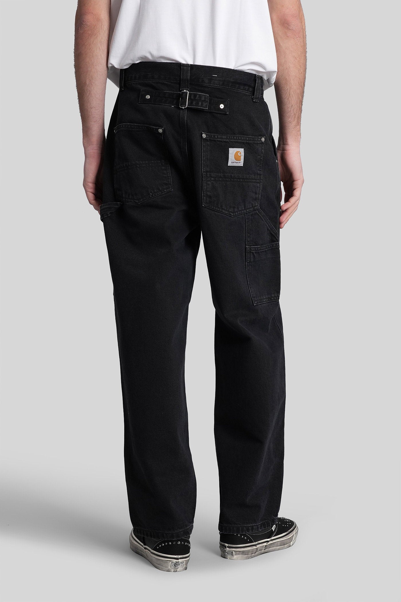Belmont Pant Jeans Black Denim Abbigliamento