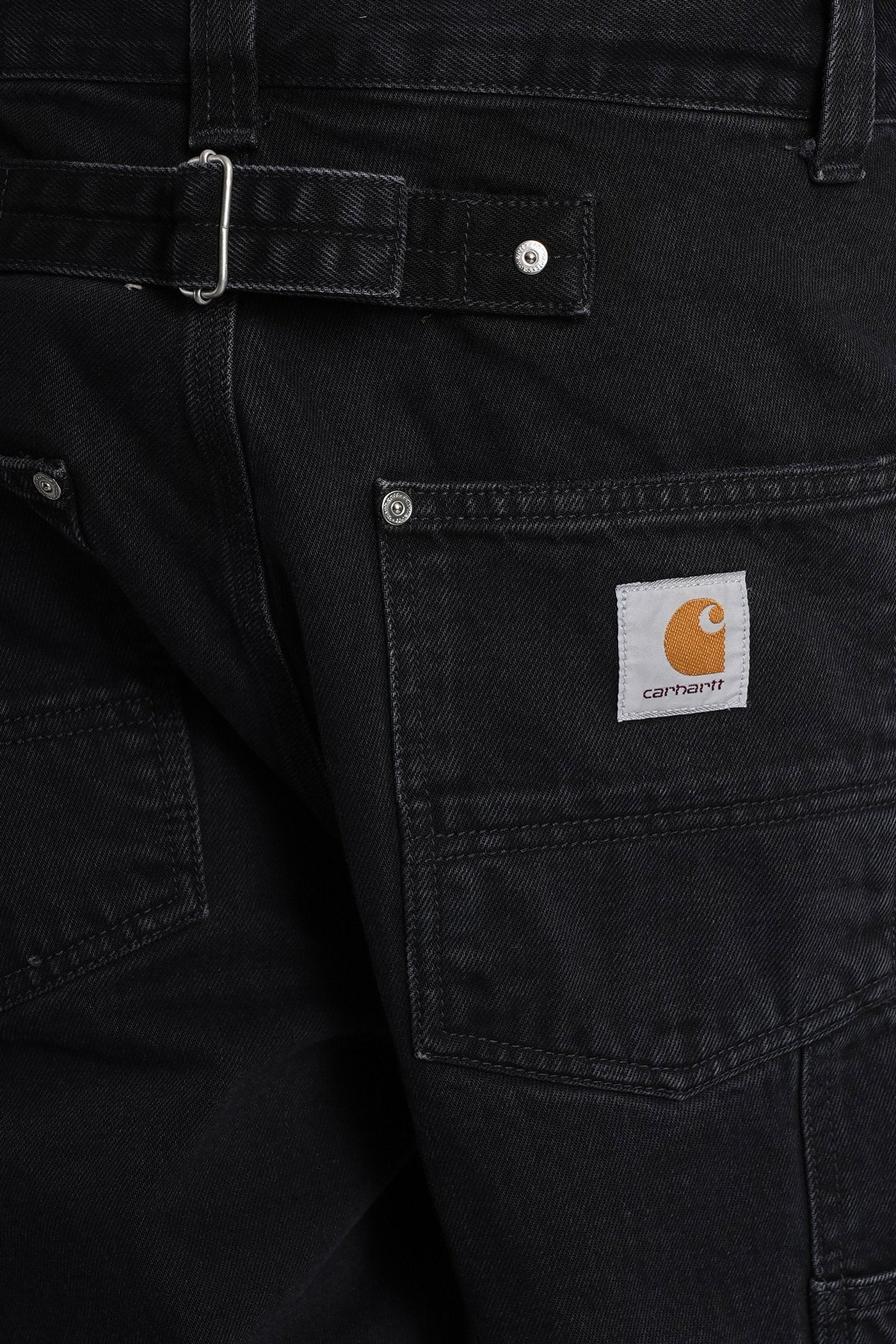 Belmont Pant Jeans Black Denim Abbigliamento