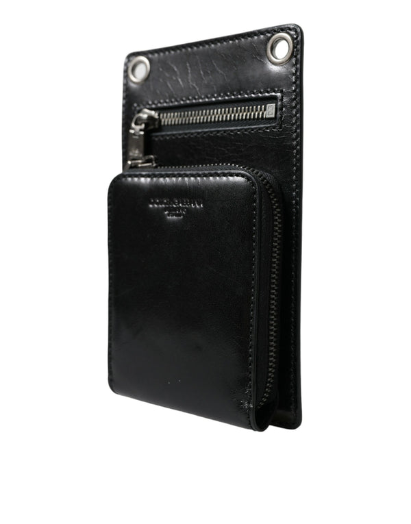 Dolce & Gabbana 100% Calf Leather wallet in black