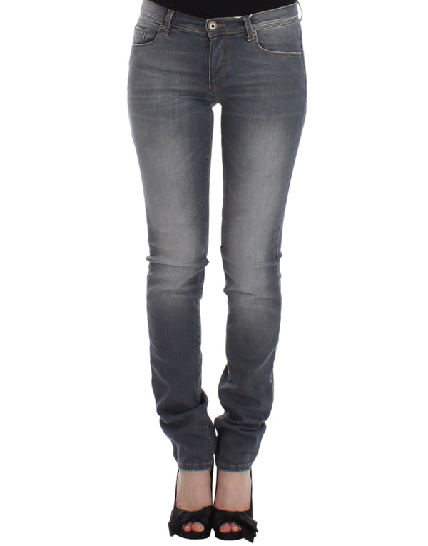 Ermanno Scervino 98% cotton jeans in gray