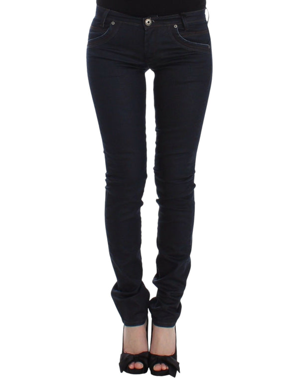 Ermanno Scervino 98% cotton jeans in navy