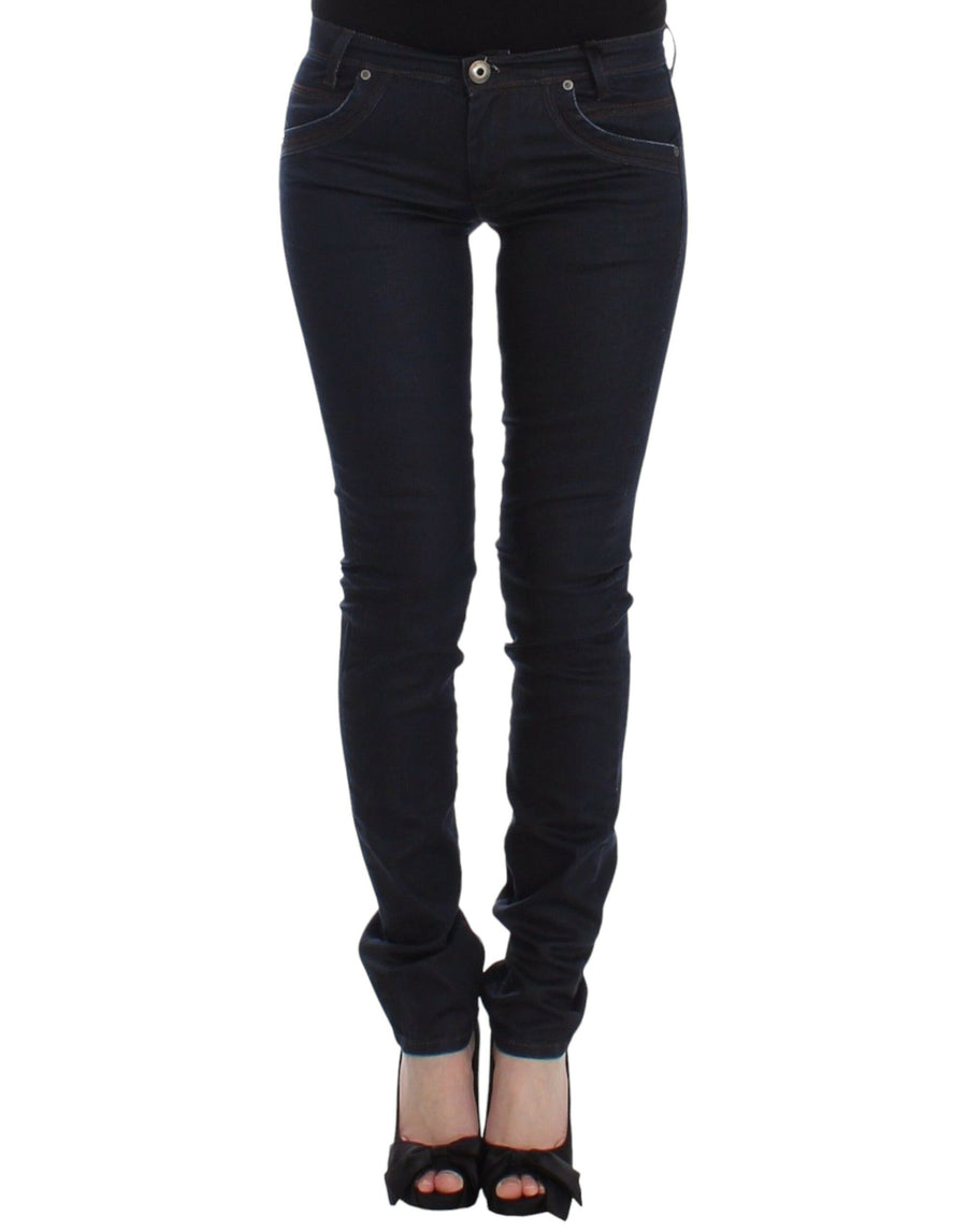 Ermanno Scervino 98% cotton jeans in navy