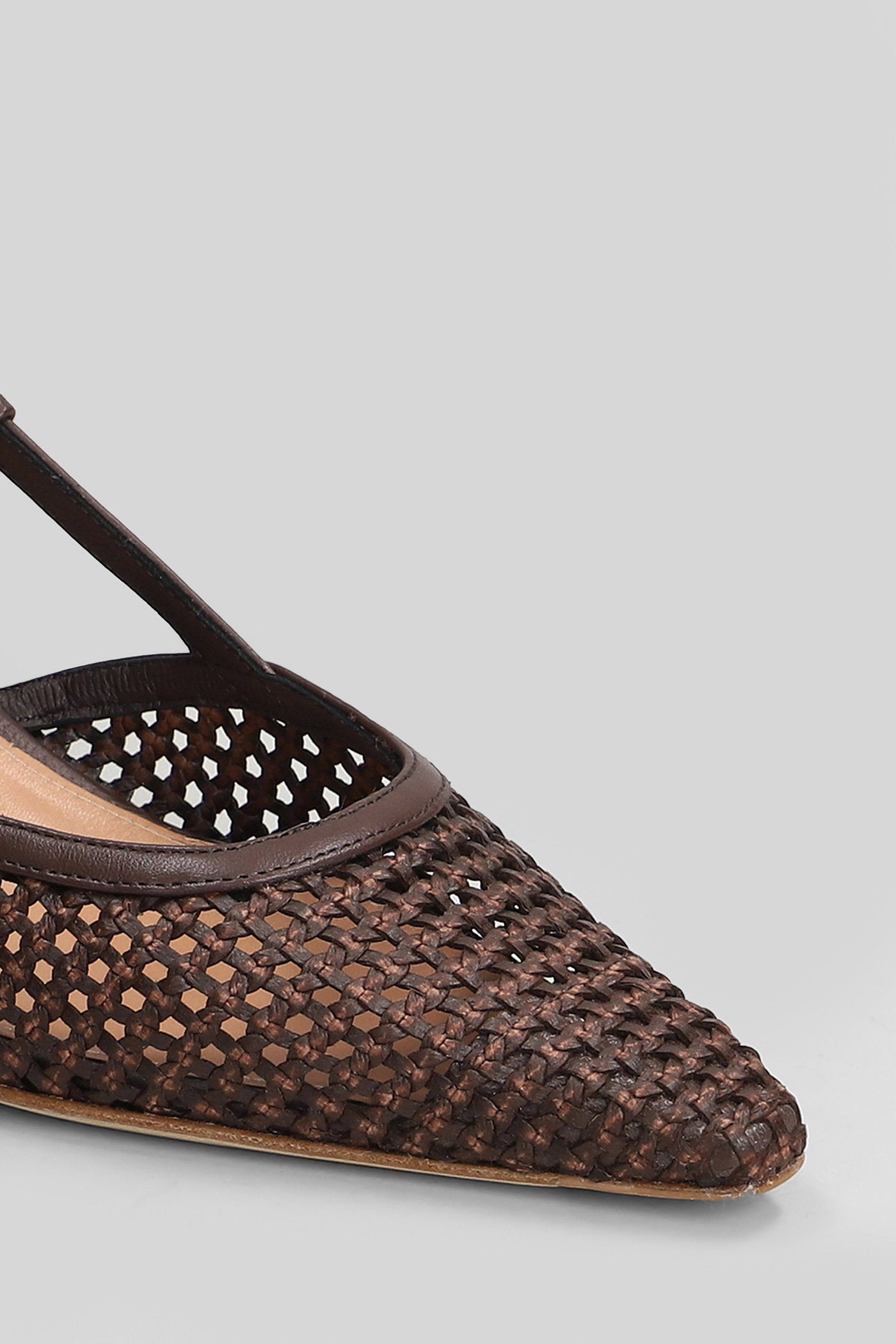 Pumps Dark Brown Leather Scarpe