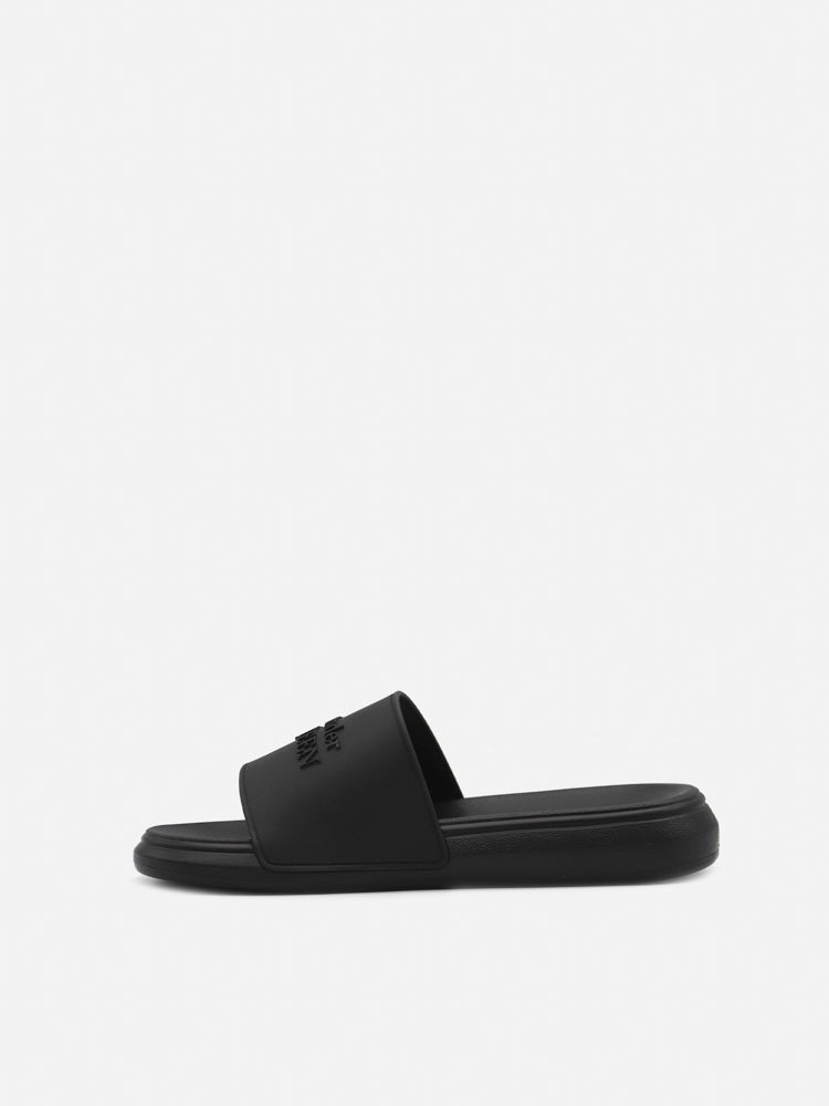 Alexander Mcqueen Sandals Black Rubber