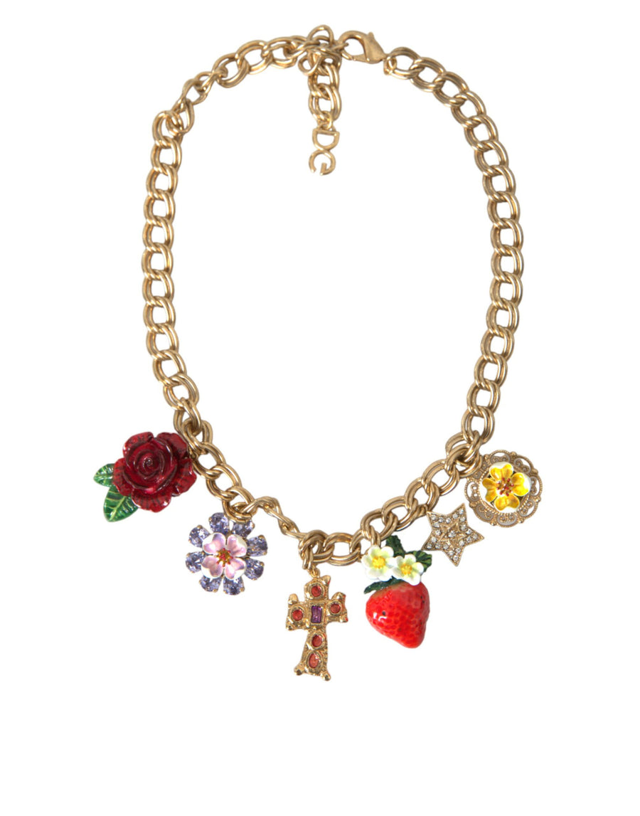 Dolce & Gabbana Brass necklace in gold