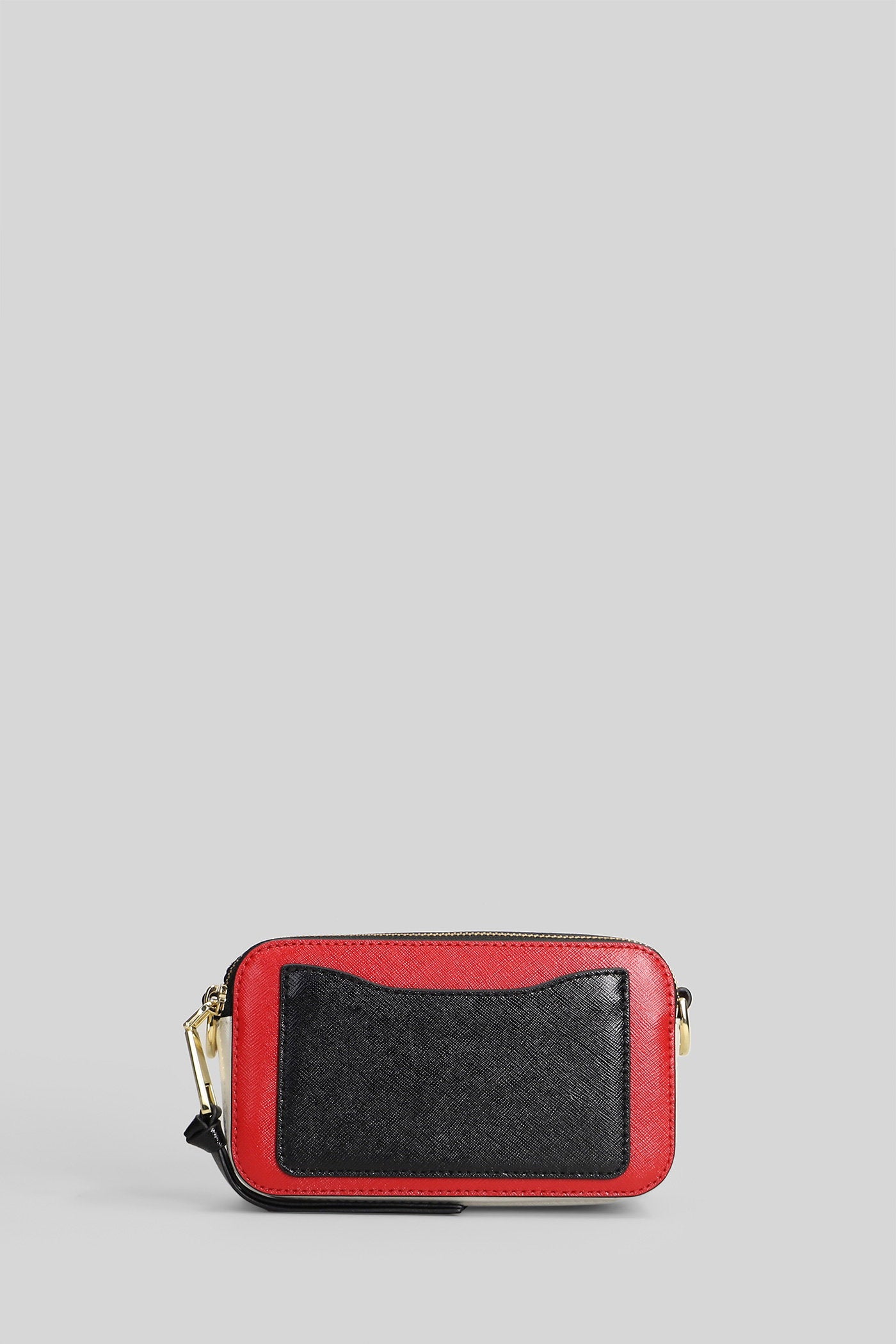 The Snapshot Shoulder Bag Red Leather Borse