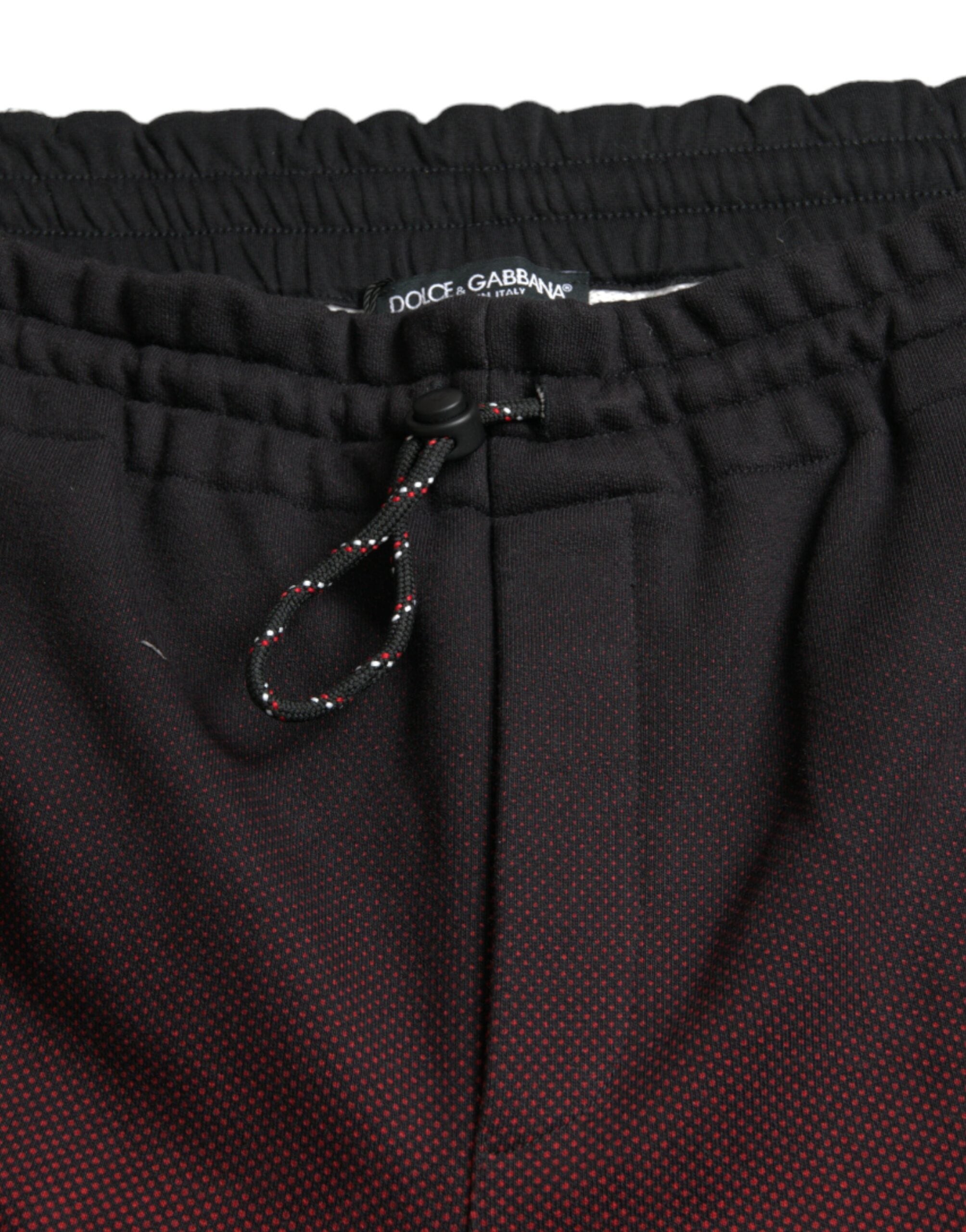 Dolce & Gabbana 100% Cotton bermuda shorts in red — view 5