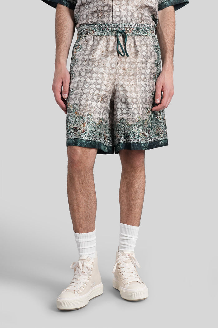 Shorts Beige Silk Abbigliamento
