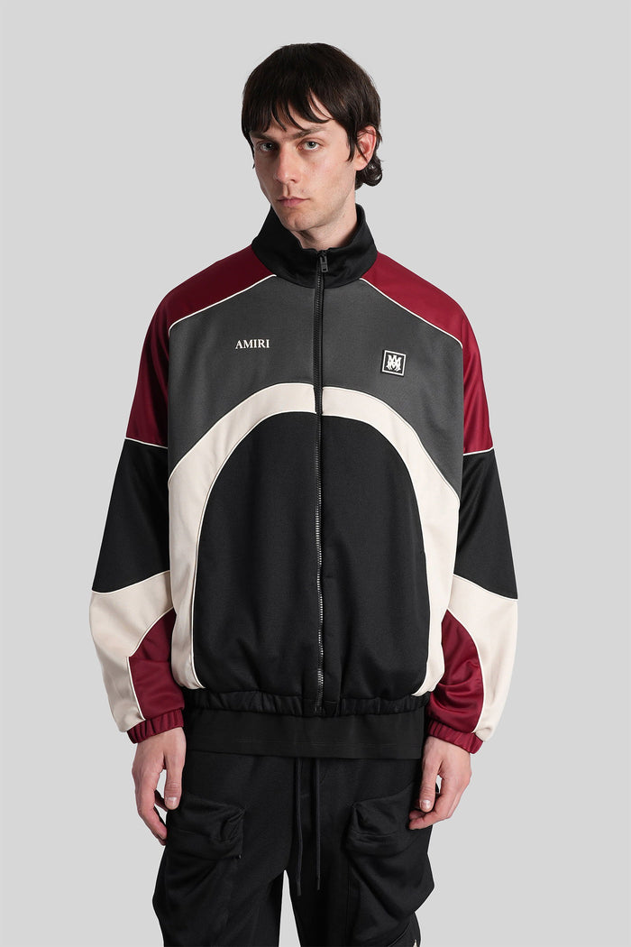 Casual Jacket Black Polyester Abbigliamento
