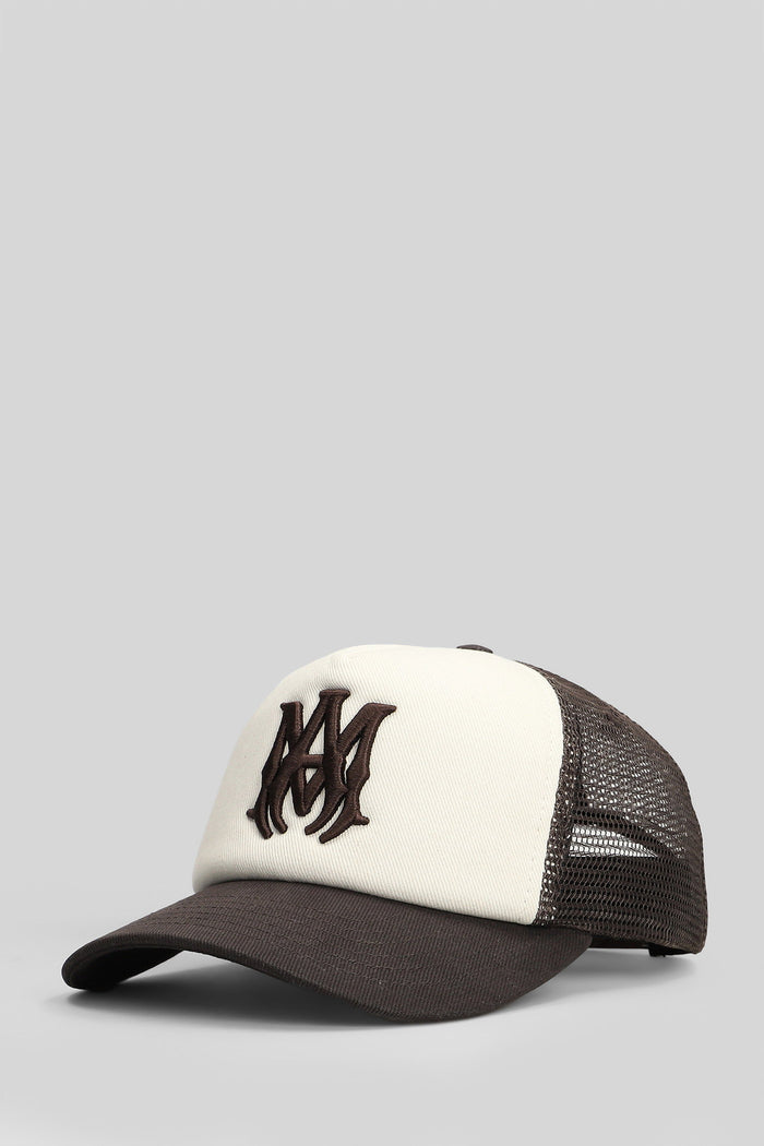 Hats Brown Cotton Accessori