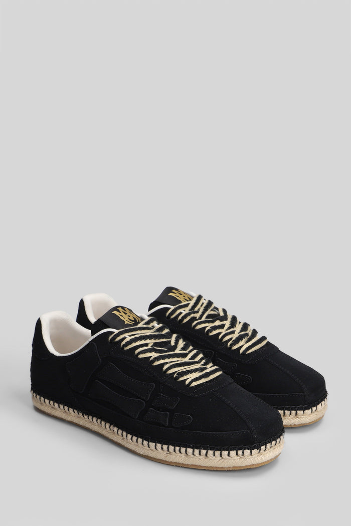 Espadrille Pacific B Sneakers Black Suede Scarpe