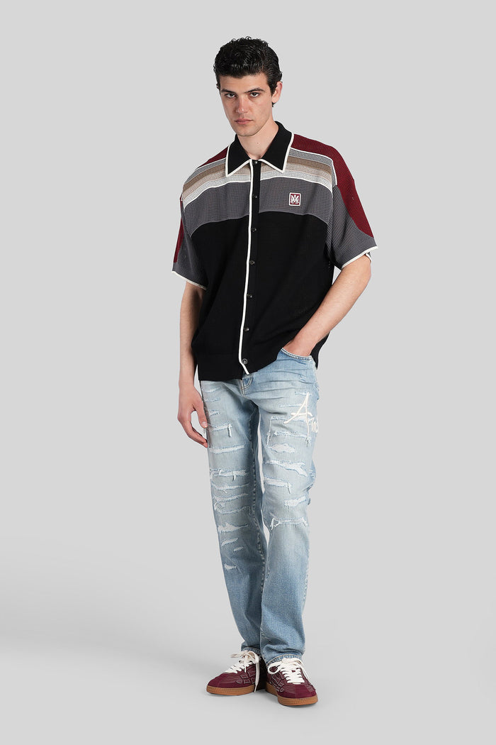 Shirt Black Viscose Abbigliamento