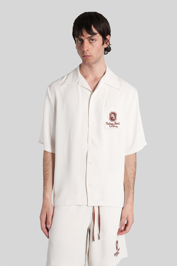 Shirt Beige Polyester Abbigliamento
