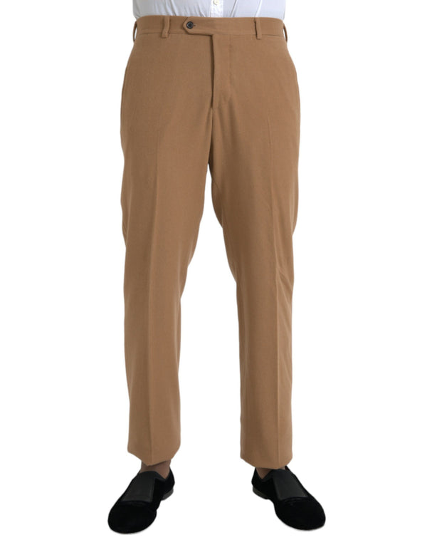 Prada 100% cashmere trousers in beige