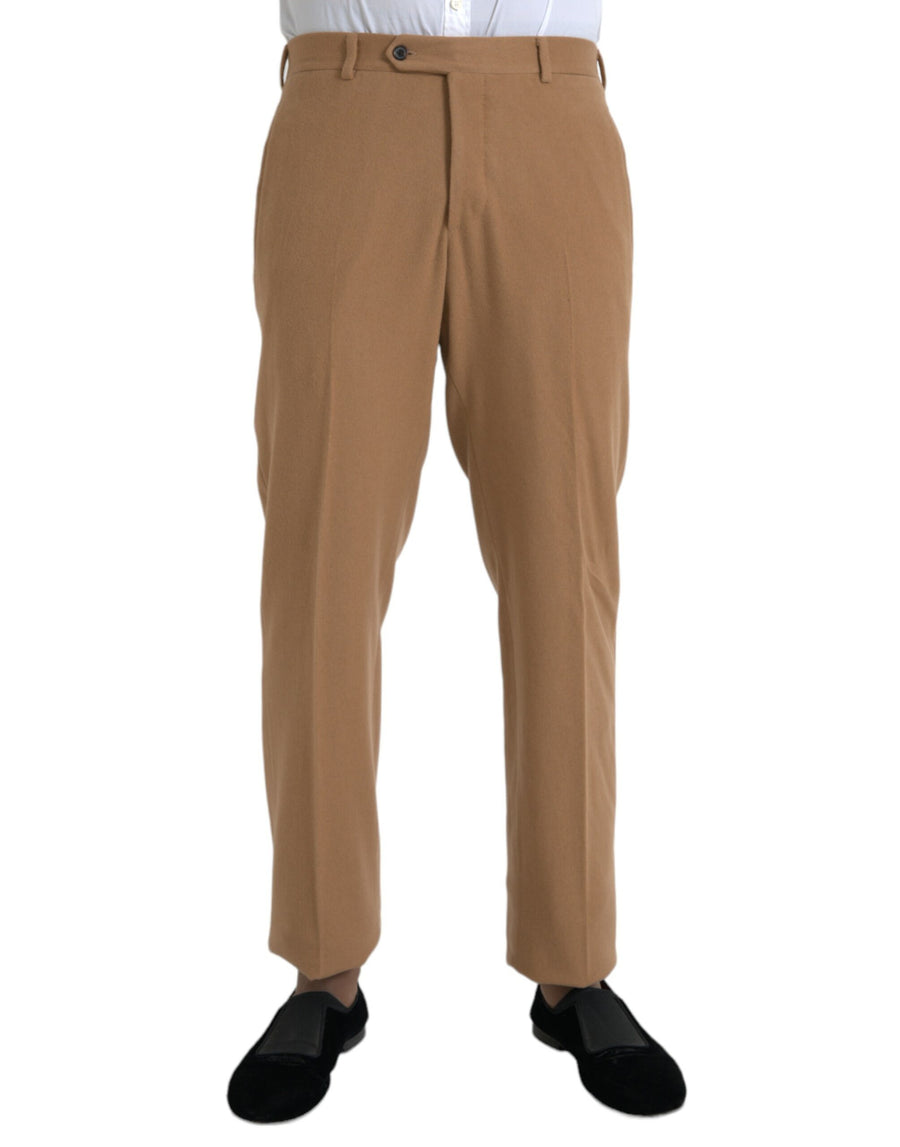 Prada 100% cashmere trousers in beige