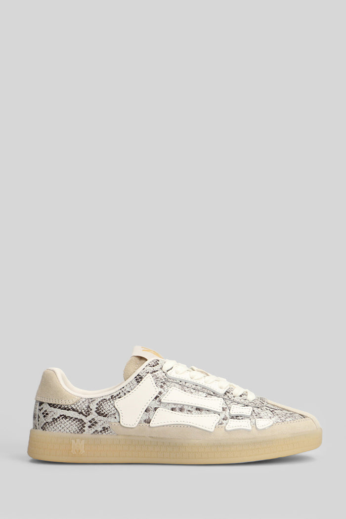 Snake Pacific Bones Sneakers Beige Leather Scarpe
