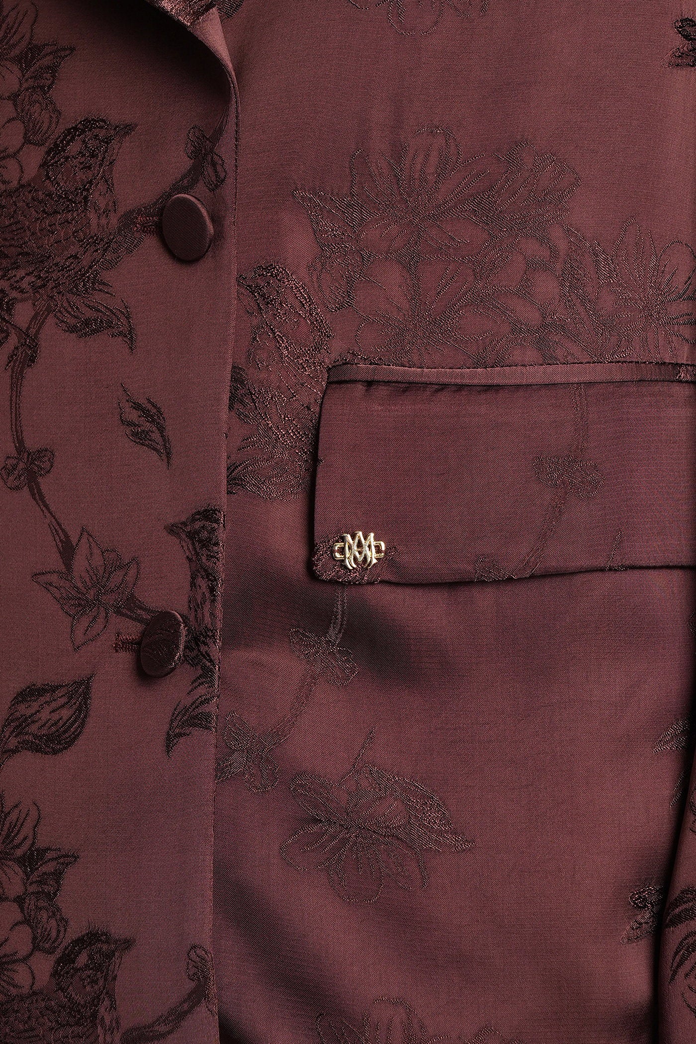 Blazer Bordeaux Viscose Abbigliamento