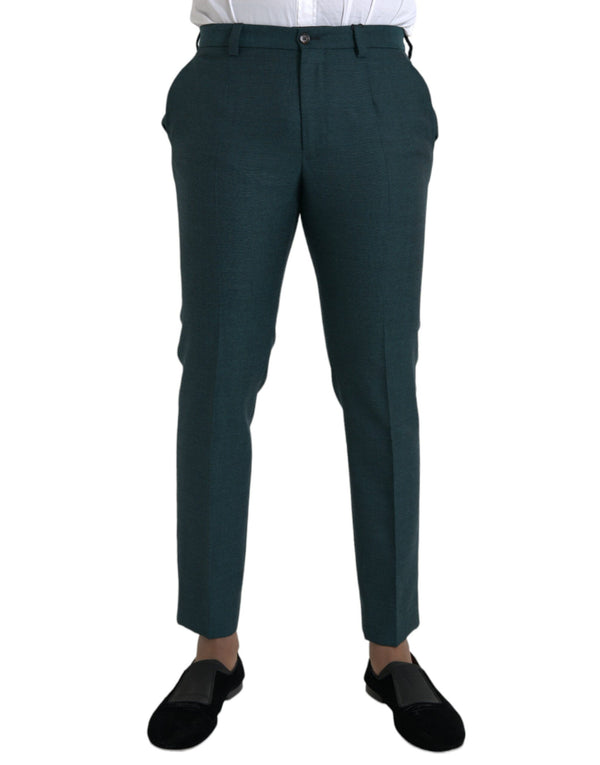 Dolce & Gabbana 100% Virgin Wool trousers in green