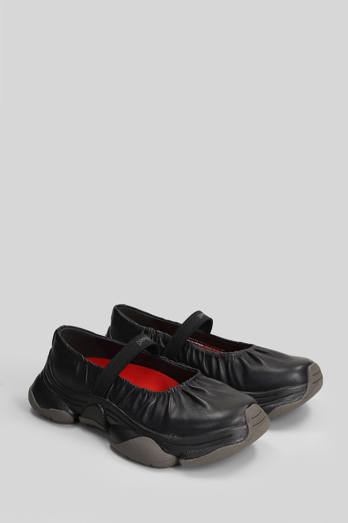 Karst 2 Sneakers Black Leather Scarpe