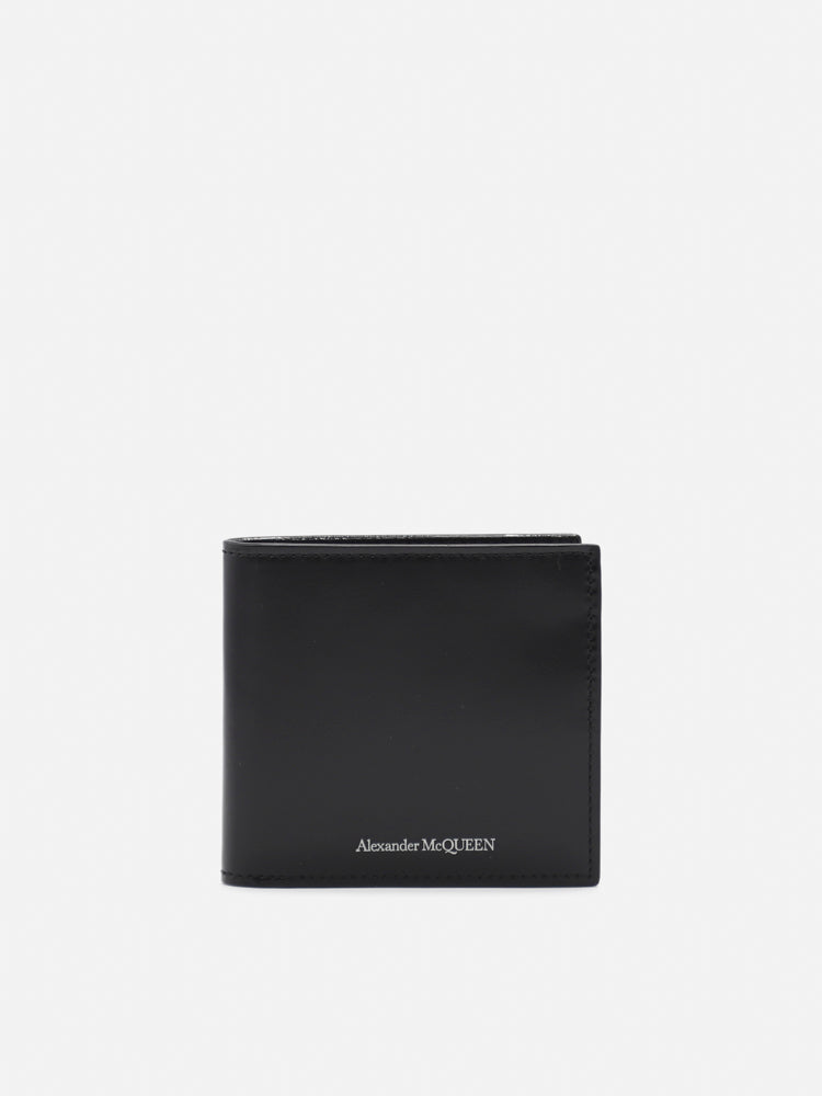 Alexander Mcqueen Wallets Black Leather