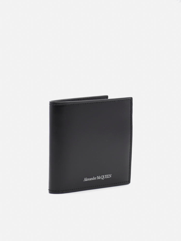 Alexander Mcqueen Wallets Black Leather
