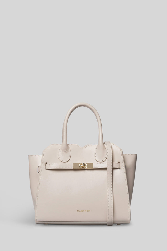 Antilia S Bx Shoulder Bag Beige Faux Leather Borse