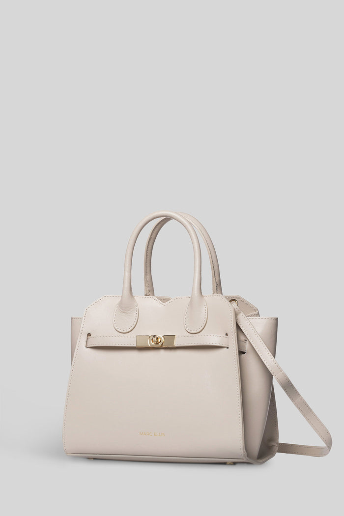 Antilia S Bx Shoulder Bag Beige Faux Leather Borse