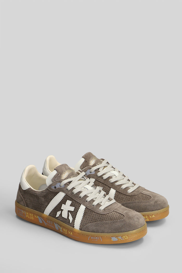 Bonnie Sneakers Brown Suede Scarpe