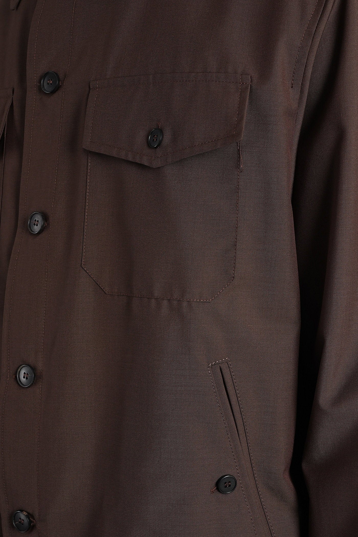 Niko Casual Jacket Brown Wool Abbigliamento
