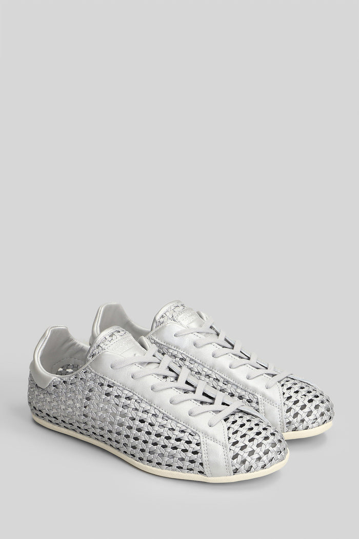 Stan Smith Lo Pro Sneakers Silver Leather Scarpe
