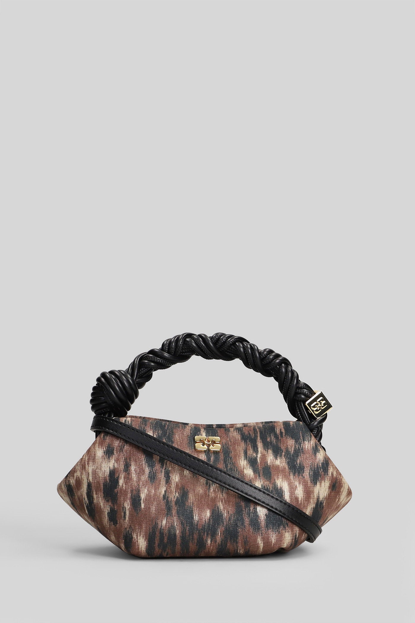 Bou Mini Shoulder Bag Beige Polyester Borse
