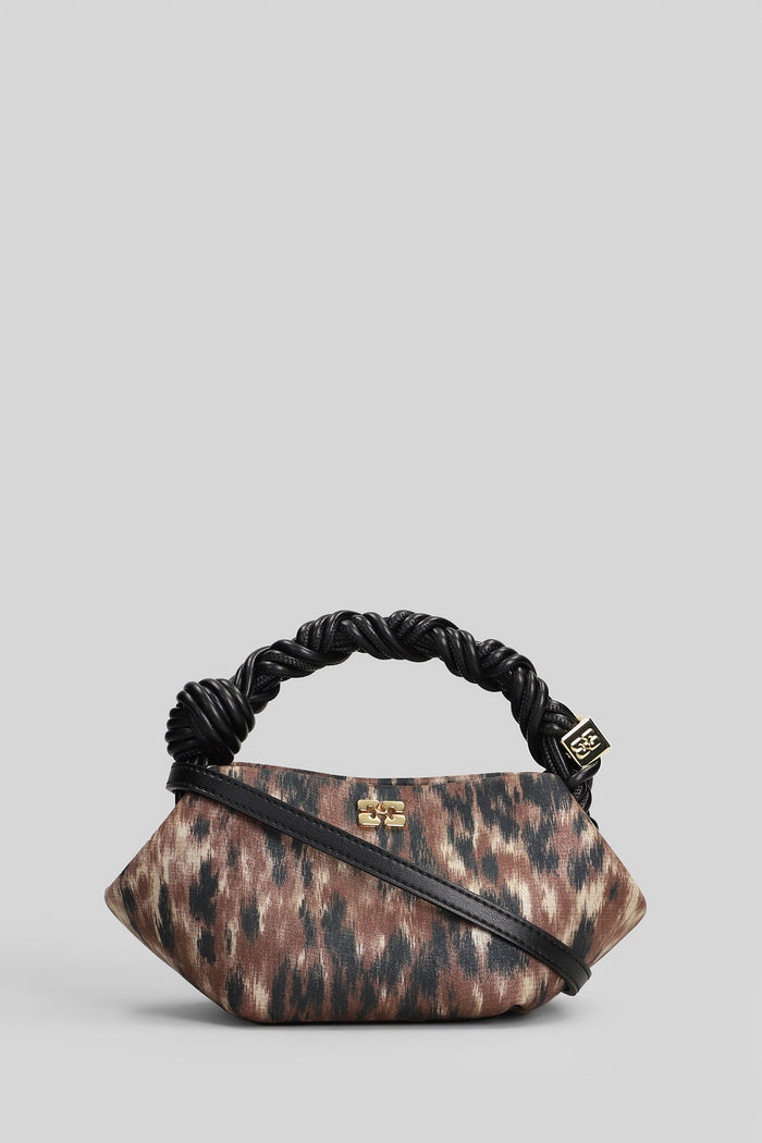 Bou Mini Shoulder Bag Beige Polyester Borse