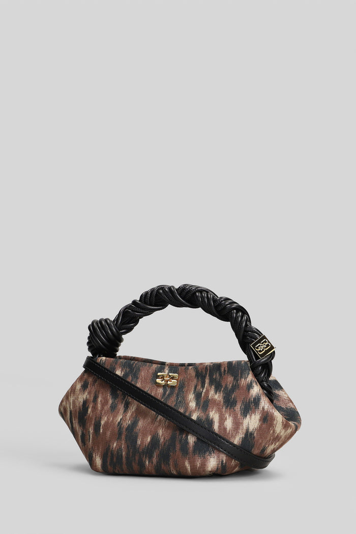 Bou Mini Shoulder Bag Beige Polyester Borse