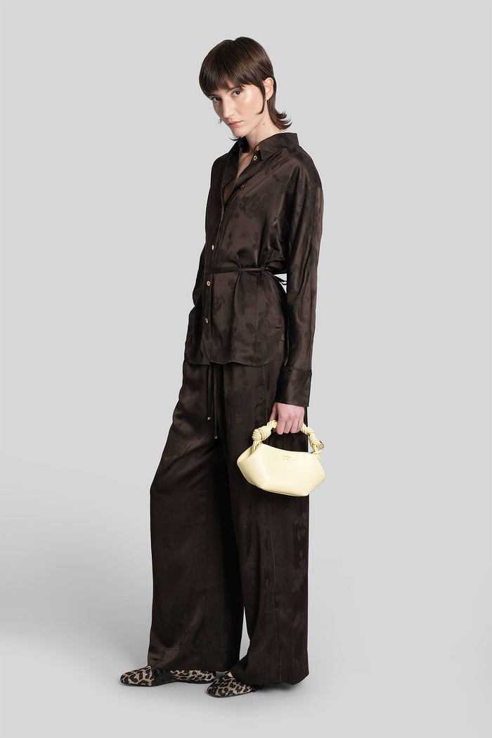 Shirt Brown Acetate Abbigliamento