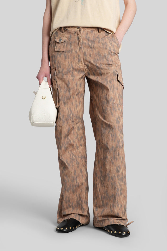 Pants Beige Cotton Abbigliamento