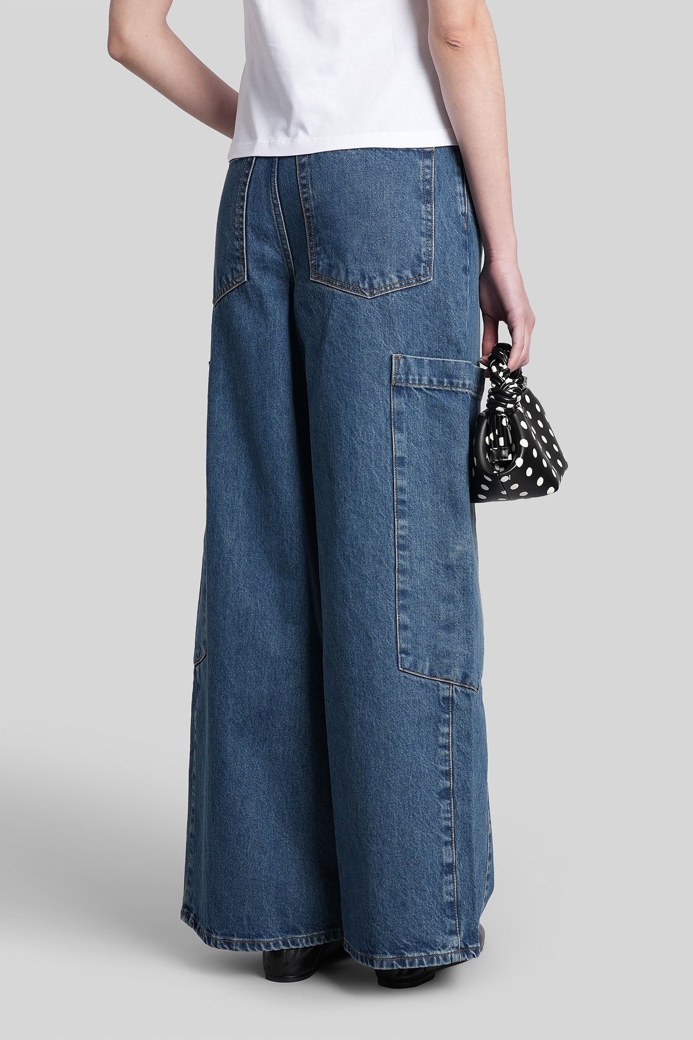 Jeans Blue Cotton Abbigliamento
