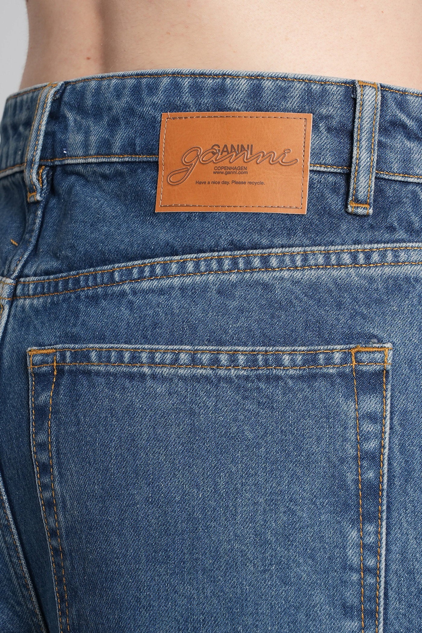 Jeans Blue Cotton Abbigliamento
