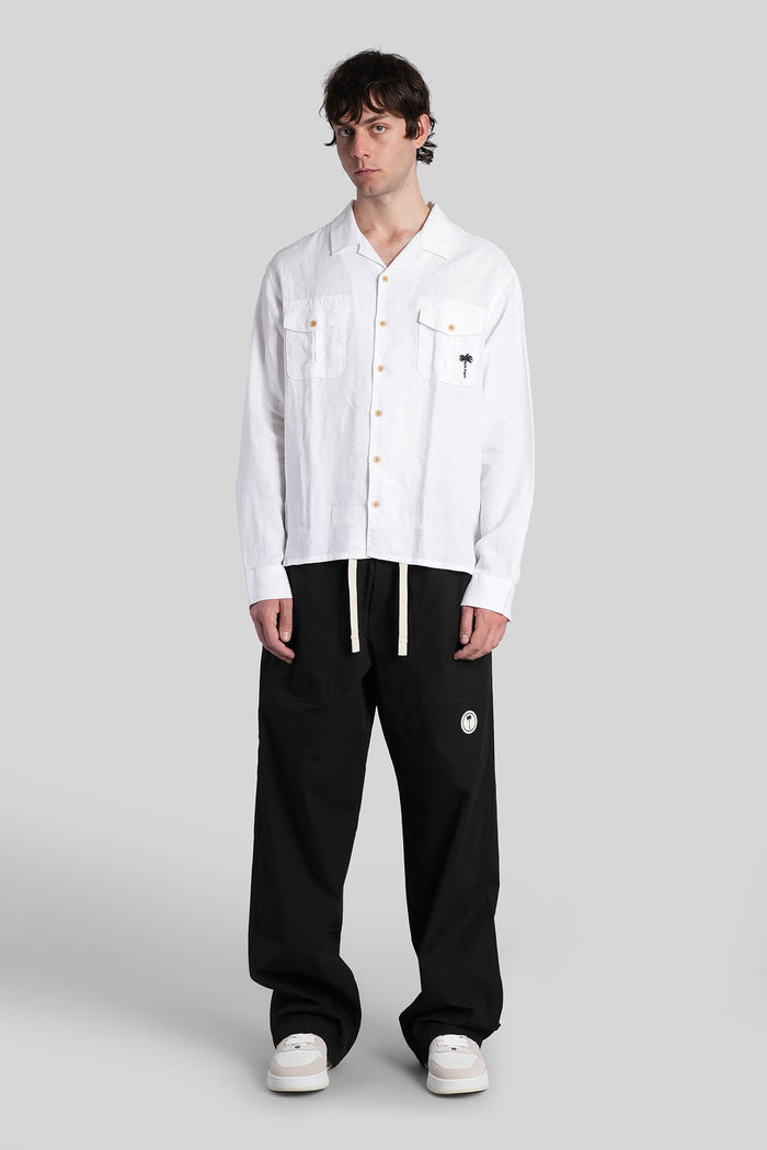 Shirt White Cotton Abbigliamento