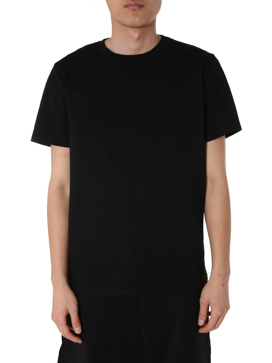 Round Neck T-Shirt Black Cotton T-shirts
