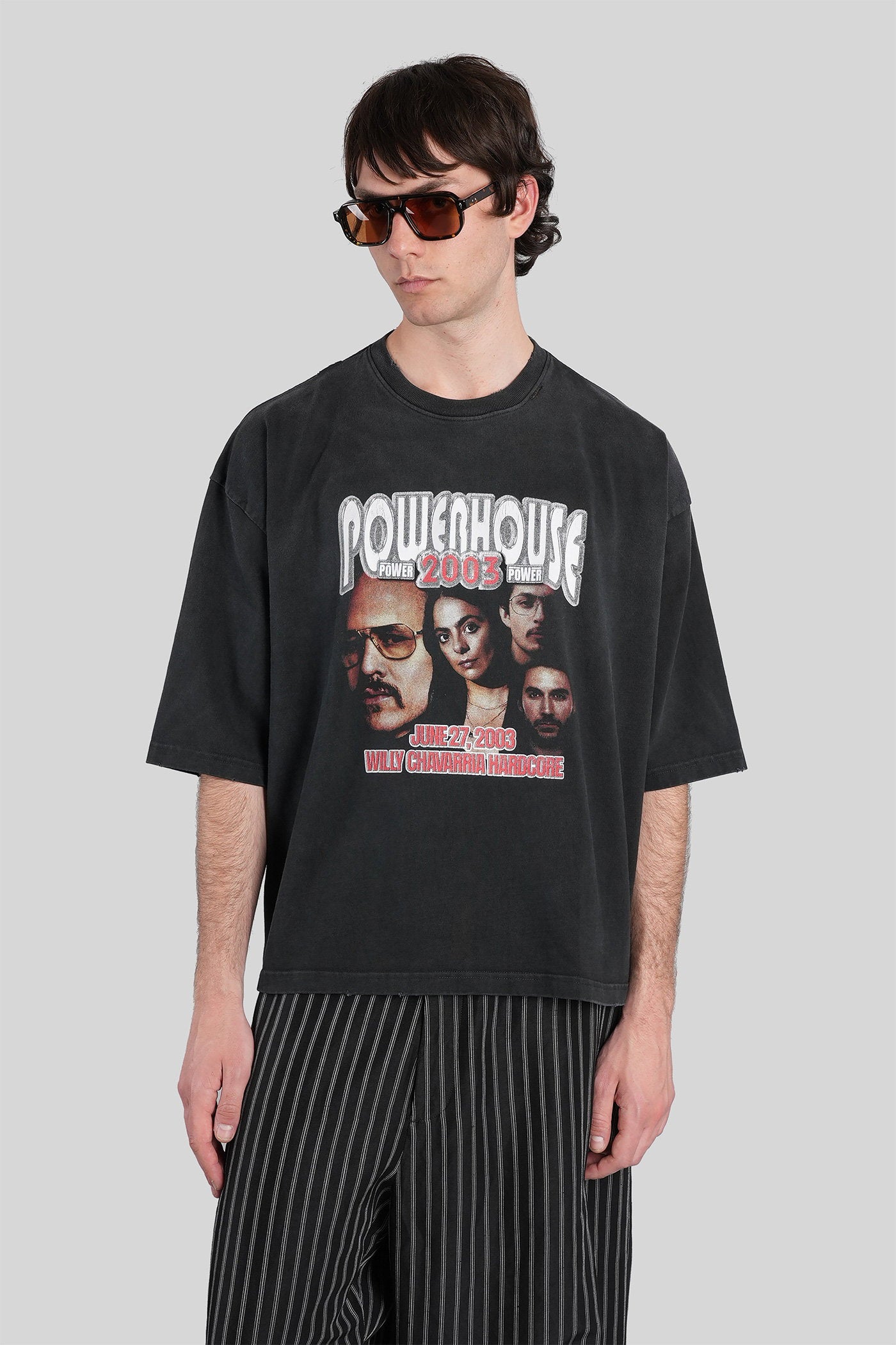 T-Shirt Black Cotton Abbigliamento