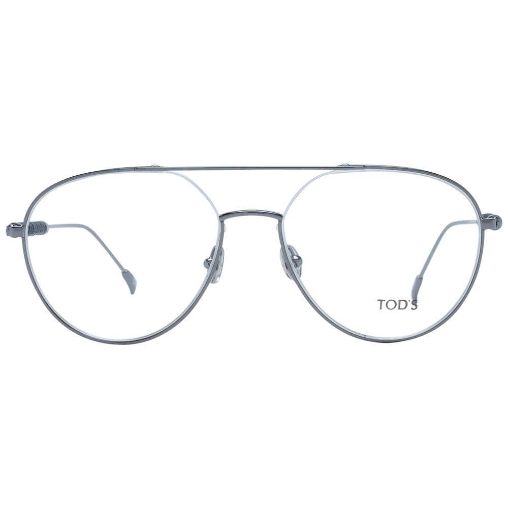 Tod's TO-1052154 Metal eyeglasses in gray — view 2